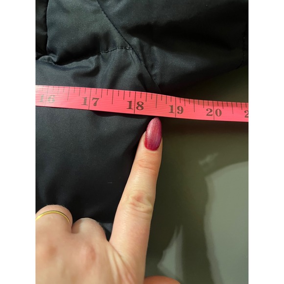 LRL Ralph Lauren Women's Down Coat Puffer Jacket Warm Hood Winter Parka Blue S - Picture 15 of 16